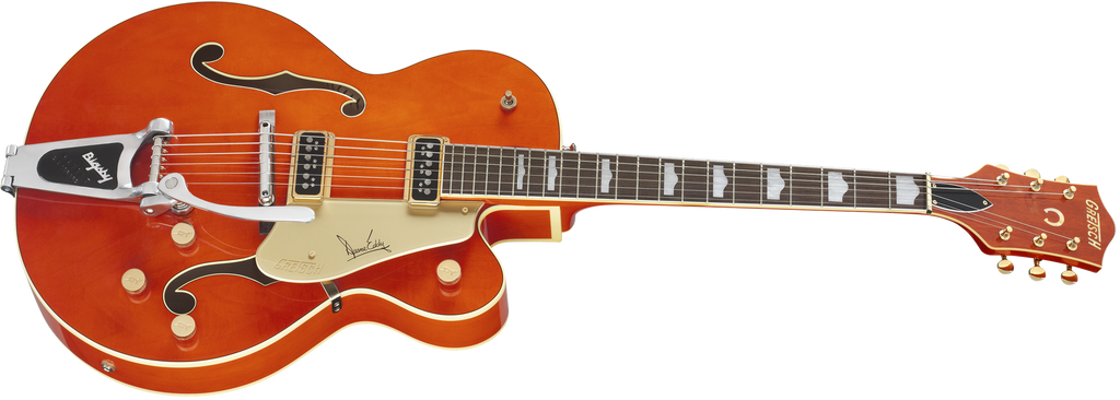 Gretsch G6120DE Duane Eddy Signature 6120 Hollow Body with Bigsby - Desert Sunrise - 2