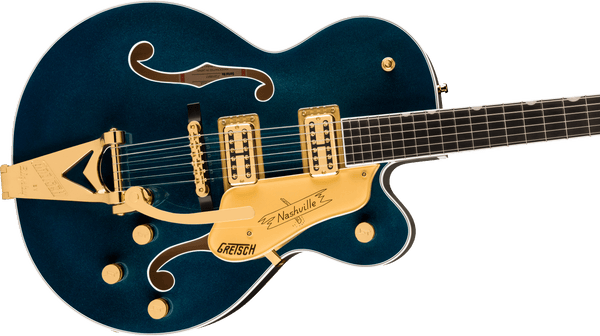 Gretsch Nashville Hollow Body with String-Thru Bigsby and Gold Hardware - Midnight Sapphire - 5
