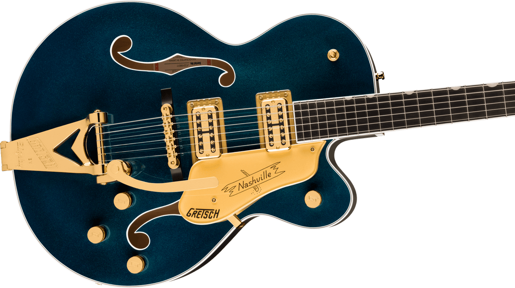 Gretsch Nashville Hollow Body with String-Thru Bigsby and Gold Hardware - Midnight Sapphire - 5