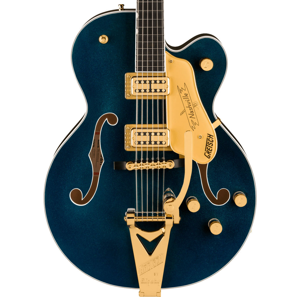 Gretsch Nashville Hollow Body with String-Thru Bigsby and Gold Hardware - Midnight Sapphire - 1