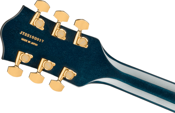 Gretsch Nashville Hollow Body with String-Thru Bigsby and Gold Hardware - Midnight Sapphire - 7