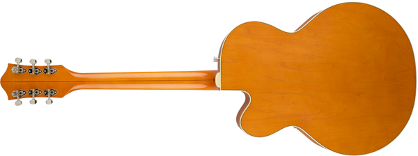 Gretsch G6120T-59 Vintage Select Edition '59 Chet Atkins Hollow Body with Bigsby - Vintage Orange Stain Lacquer - 3