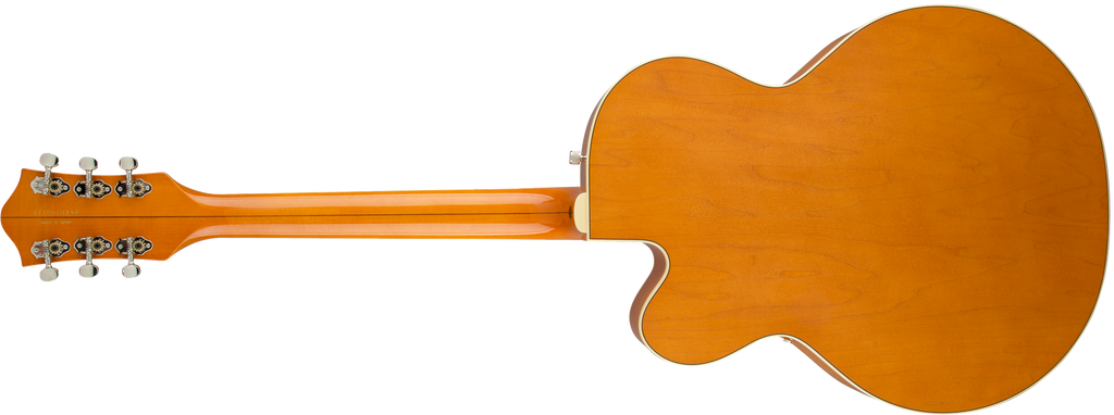 Gretsch G6120T-59 Vintage Select Edition '59 Chet Atkins Hollow Body with Bigsby - Vintage Orange Stain Lacquer - 3
