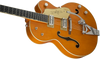 Gretsch G6120T-59 Vintage Select Edition '59 Chet Atkins Hollow Body with Bigsby - Vintage Orange Stain Lacquer - 8