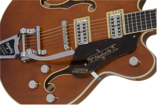 Gretsch G6620T Players Edition Nashville Center Block Double-Cut with String-Thru Bigsby Filter’Tron Pickups Round-Up Orange