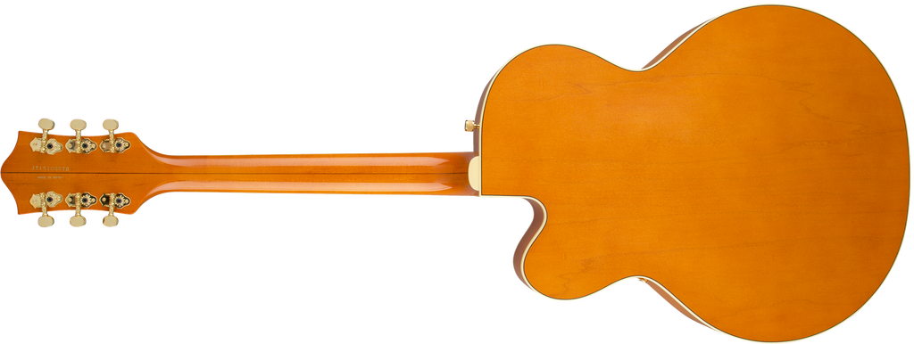 Gretsch G6120T-55 Vintage Select Edition '55 Chet Atkins Hollow Body with Bigsby - Western Orange Stain Lacquer - 3