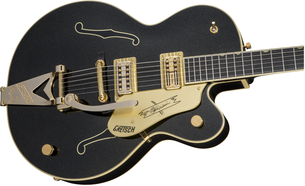 Gretsch G6120T-SW Steve Wariner Signature Nashville Gentleman with Bigsby - Magic Black - 7