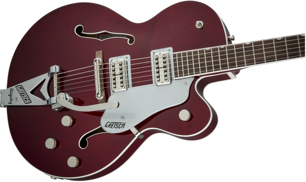 Gretsch G6119T Players Edition Tennessee Rose with String-Thru Bigsby Filter'Tron Pickups Dark Cherry Stain
