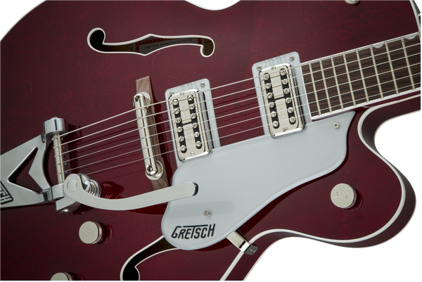 Gretsch G6119T Players Edition Tennessee Rose with String-Thru Bigsby Filter'Tron Pickups Dark Cherry Stain