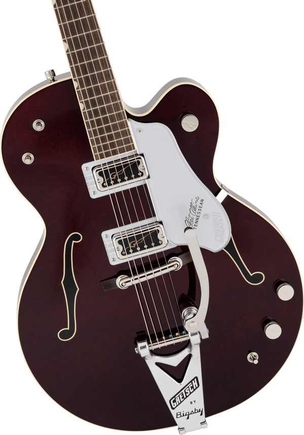 Gretsch G6119T-62 Vintage Select Edition '62 Tennessean Hollow Body with Bigsby - Deep Cherry Stain - 5