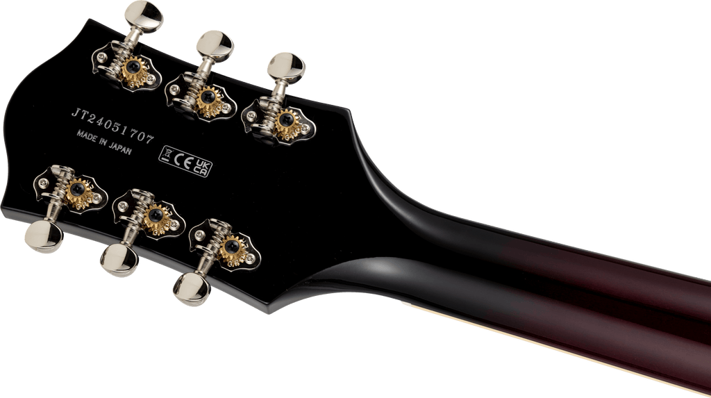 Gretsch G6119T-62 Vintage Select Edition '62 Tennessean Hollow Body with Bigsby - Deep Cherry Stain - 8