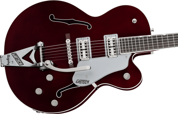 Gretsch G6119T-ET Players Edition Tennessee Rose Electrotone Hollow Body with String-Thru Bigsby Rosewood Fingerboard Dark Cherry Stain