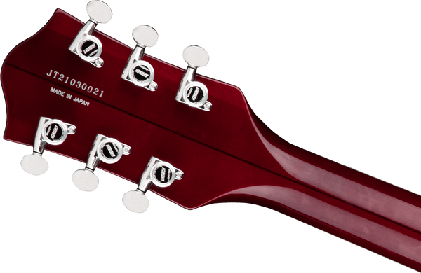 Gretsch G6119T-ET Players Edition Tennessee Rose Electrotone Hollow Body with String-Thru Bigsby Rosewood Fingerboard Dark Cherry Stain