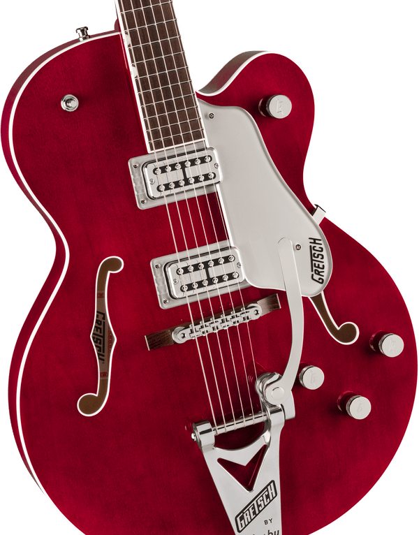 Gretsch Tennessean Hollow Body with String-Thru Bigsby and Nickel Hardware - Deep Cherry Stain - 4