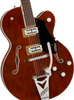 Gretsch Tennessean Hollow Body with String-Thru Bigsby and Nickel Hardware - Walnut Stain - 3