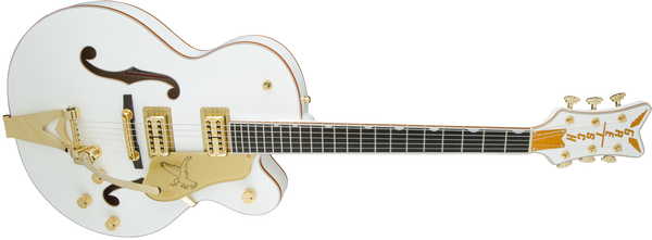Gretsch G6136T-WHT Players Edition Falcon with String-Thru Bigsby Filter'Tron Pickups White