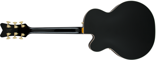 Gretsch G6136T-BLK Players Edition Falcon with String-Thru Bigsby Filter'Tron Pickups Black