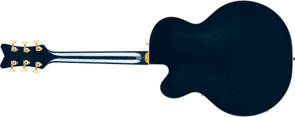 Gretsch G6136TG Players Edition Falcon Hollow Body with String-Thru Bigsby and Gold Hardware Ebony Fingerboard Midnight Sapphire