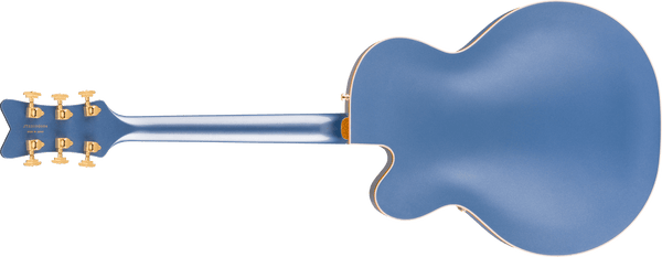 Gretsch Falcon Hollow Body with String-Thru Bigsby - Cerulean Smoke - 2