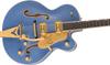 Gretsch Falcon Hollow Body with String-Thru Bigsby - Cerulean Smoke - 4