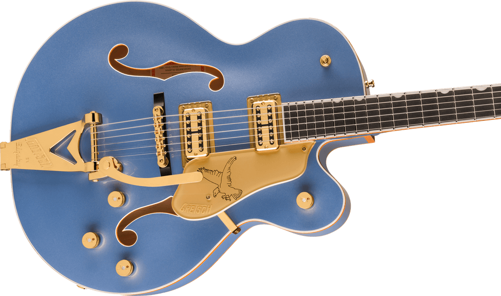 Gretsch Falcon Hollow Body with String-Thru Bigsby - Cerulean Smoke - 4