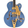 Gretsch Falcon Hollow Body with String-Thru Bigsby - Cerulean Smoke - 7