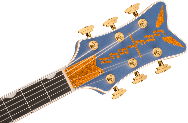 Gretsch Falcon Hollow Body with String-Thru Bigsby - Cerulean Smoke - 5