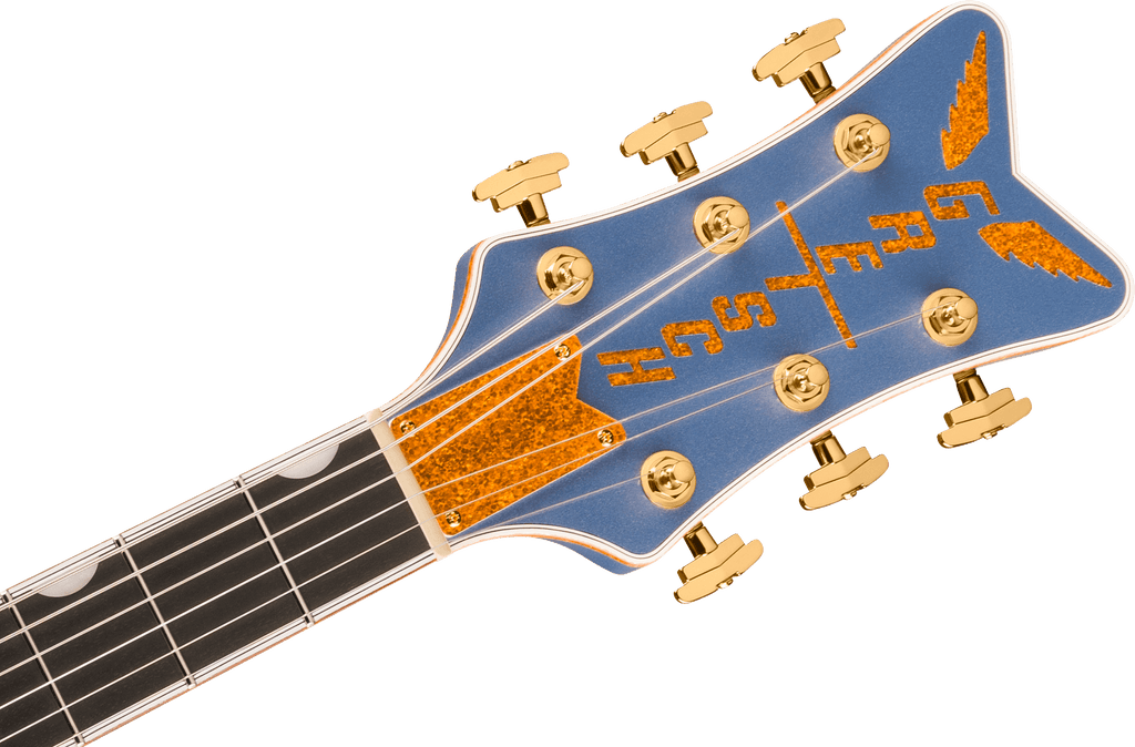 Gretsch Falcon Hollow Body with String-Thru Bigsby - Cerulean Smoke - 5