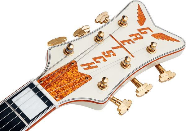 Gretsch G6136T-MGC Michael Guy Chislett Signature Falcon with Bigsby Ebony Fingerboard Vintage White