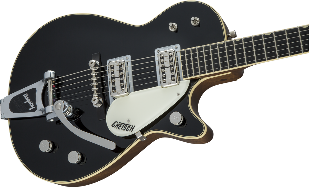 Gretsch G6128T-59 Vintage Select '59 Duo Jet with Bigsby - Black - 7