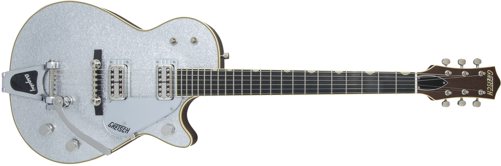 Gretsch G6129T-59 Vintage Select '59 Silver Jet with Bigsby - Silver Sparkle - 2