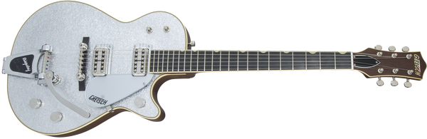 Gretsch G6129T-59 Vintage Select '59 Silver Jet with Bigsby - Silver Sparkle - 5