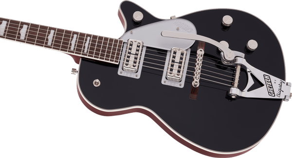 Gretsch G6128T-89 Vintage Select '89 Duo Jet with Bigsby - Black - 6