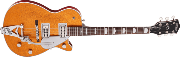 Gretsch G6129T-89 Vintage Select '89 Sparkle Jet with Bigsby - Gold Sparkle - 6