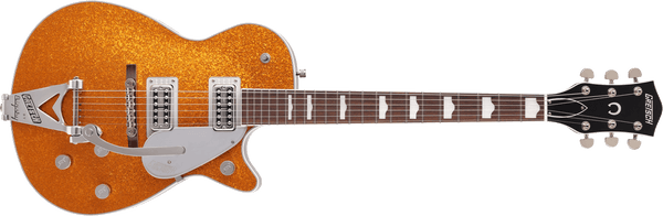 Gretsch G6129T-89 Vintage Select '89 Sparkle Jet with Bigsby - Gold Sparkle - 2