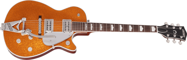 Gretsch G6129T-89 Vintage Select '89 Sparkle Jet with Bigsby - Gold Sparkle - 5