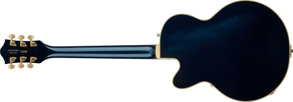 Gretsch Broadkaster Jr. LX Center Block with String-Thru Bigsby and Gold Hardware - Midnight Sapphire - 3