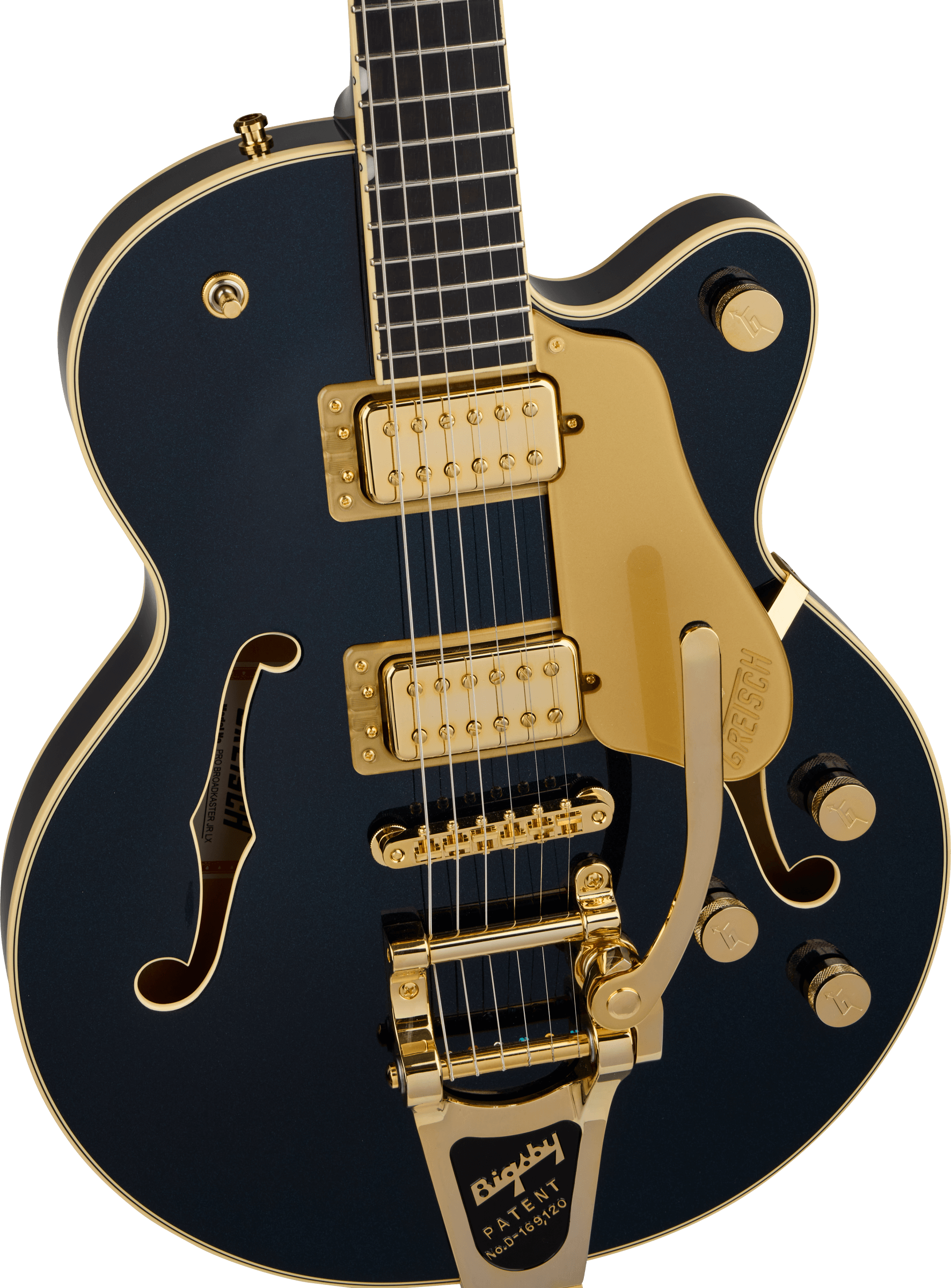 Gretsch Broadkaster Jr. LX Center Block with String-Thru Bigsby
