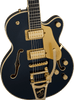 Gretsch Broadkaster Jr. LX Center Block with String-Thru Bigsby and Gold Hardware - Midnight Sapphire - 4