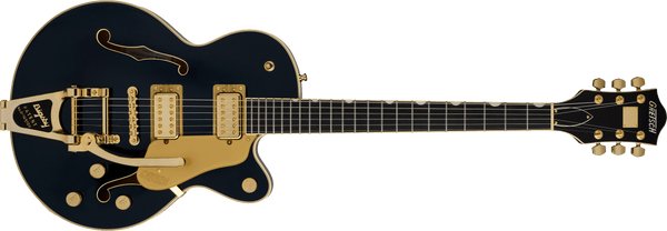 Gretsch Broadkaster Jr. LX Center Block with String-Thru Bigsby and Gold Hardware - Midnight Sapphire - 2
