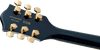 Gretsch Broadkaster Jr. LX Center Block with String-Thru Bigsby and Gold Hardware - Midnight Sapphire - 7