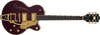 Gretsch Broadkaster Jr. LX Center Block with String-Thru Bigsby and Gold Hardware - Blackberry - 2