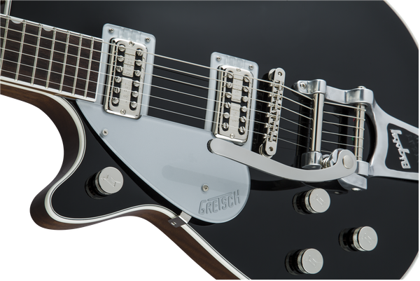 Gretsch G6128TLH Players Edition Jet FT with Bigsby Left-Handed Rosewood Fingerboard Black