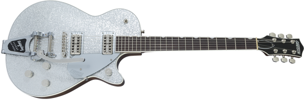 Gretsch G6129T Players Edition Jet FT with Bigsby Rosewood Fingerboard Silver Sparkle