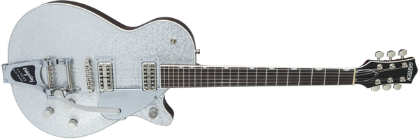 Gretsch G6129T Players Edition Jet FT with Bigsby Rosewood Fingerboard Silver Sparkle