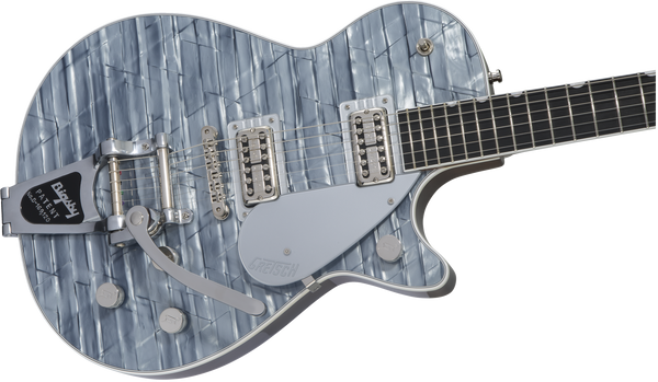 Gretsch G6129T Limited Edition Players Edition Jet FT with Bigsby Rosewood Fingerboard Light Blue Pearl
