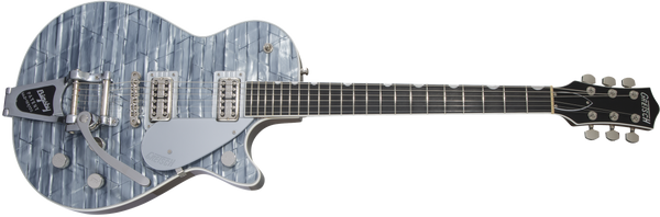 Gretsch G6129T Limited Edition Players Edition Jet FT with Bigsby Rosewood Fingerboard Light Blue Pearl