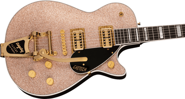 Gretsch G6229TG Limited Edition Players Edition Sparkle Jet BT with Bigsby and Gold Hardware Ebony Fingerboard Champagne Sparkle