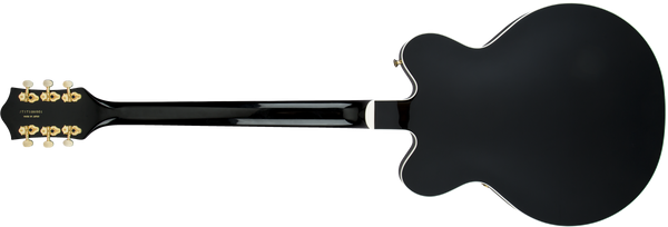 Gretsch G6120TB-DE Duane Eddy 6-String Bass Ebony Fingerboard Black Pearl
