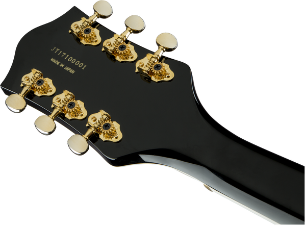 Gretsch G6120TB-DE Duane Eddy 6-String Bass Ebony Fingerboard Black Pearl